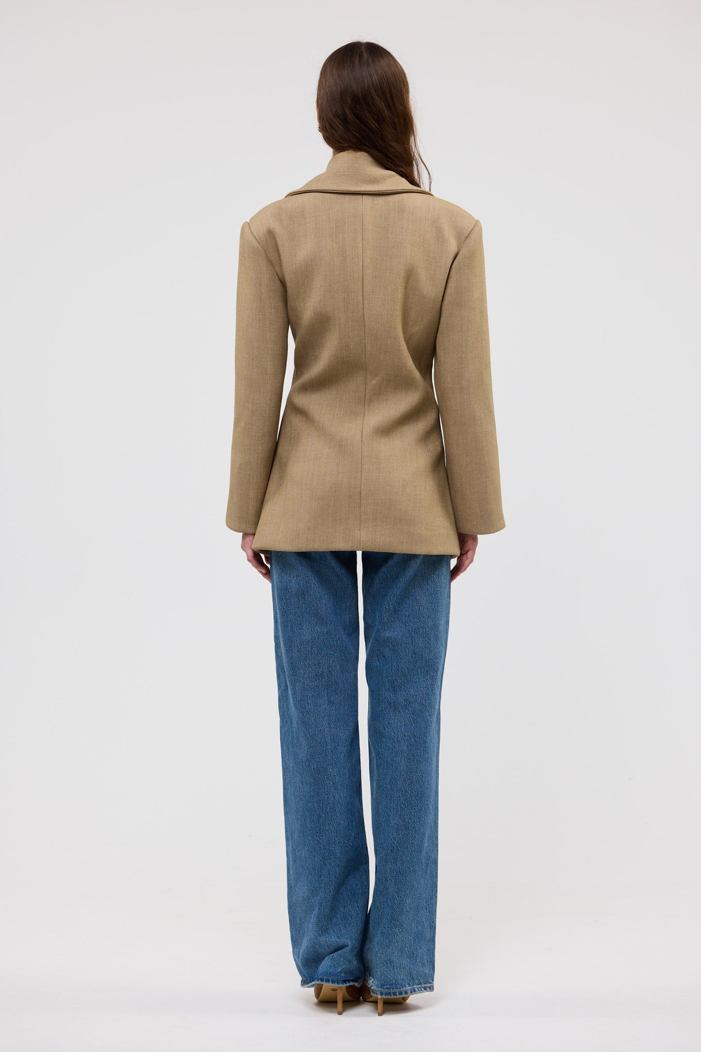 Bubish | Saskia Cinched Blazer - Caramel