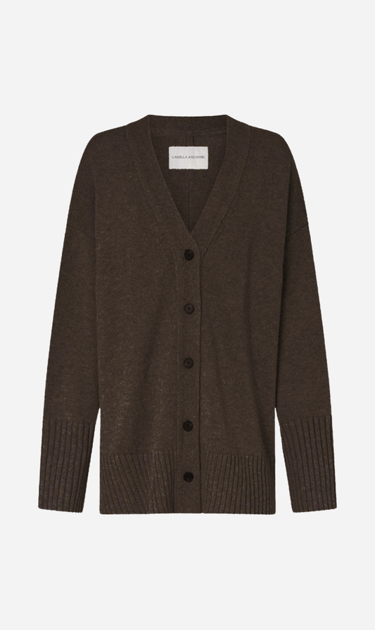 Camilla and Marc | Romeo 2.0 Cardigan - Chocolate Melange
