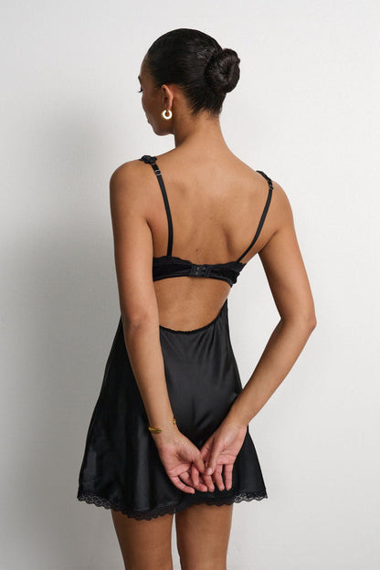 Kat the Label | Celeste Slip - Black