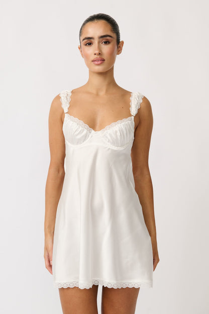Kat the Label | Celeste Slip - Ivory