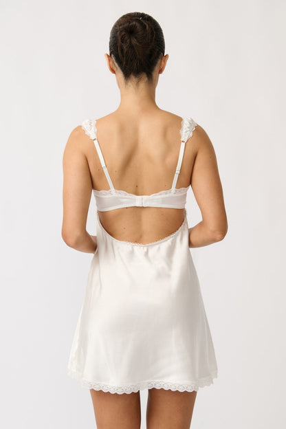 Kat the Label | Celeste Slip - Ivory