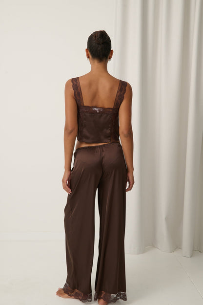Kat the Label | Cindy Pant - Espresso