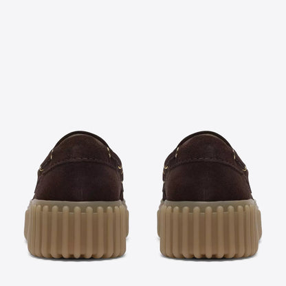 Clarks | Torhill Boat - Dark Brown Suede