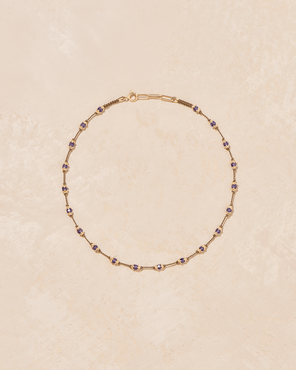 Tityaravy | Peony Necklace - Amethyst