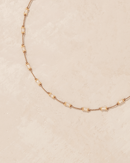 Tityaravy | Tiare Necklace - Natural Zircon