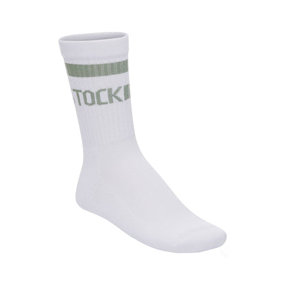 Birkenstock | Cotton Crew Stripe - White