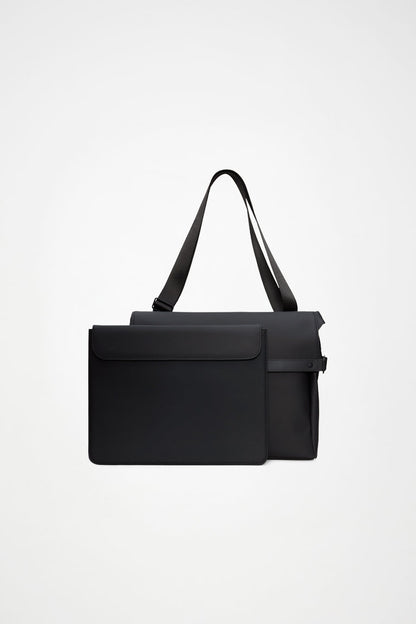 RAINS | OTG Messenger Bag - Black