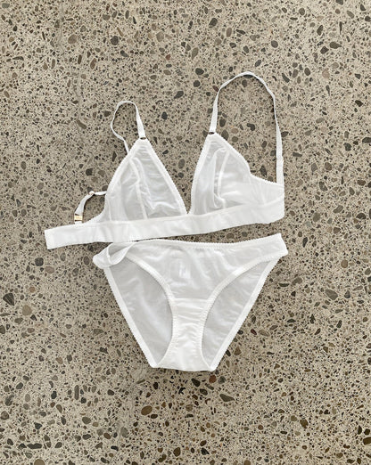 Dear Dylan | Recycled Mesh Brief - Ivory