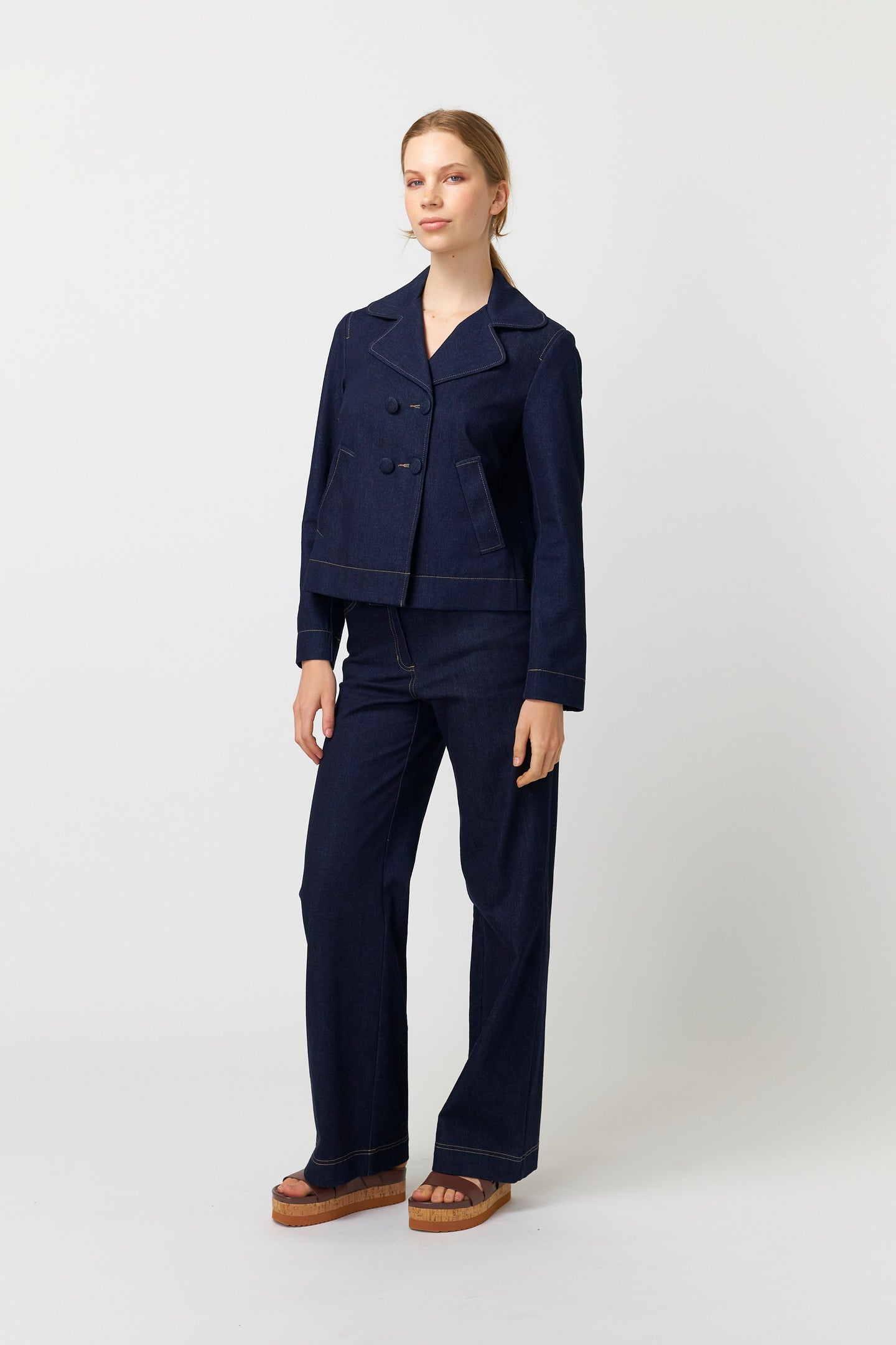 Kate Sylvester | Denim Jacket - Dark Indigo