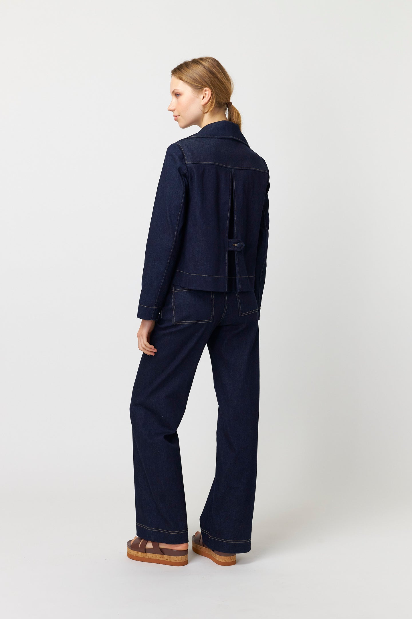 Kate Sylvester | Denim Jacket - Dark Indigo