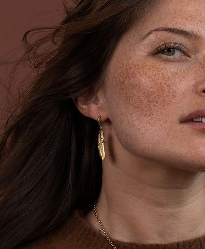 Zoe & Morgan | Eagle Earrings - Gold
