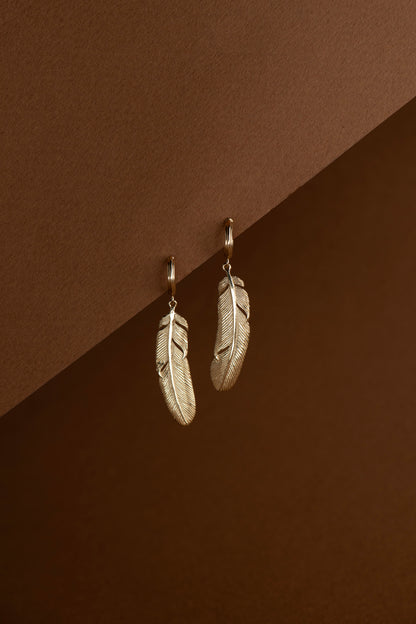 Zoe & Morgan | Eagle Earrings - Gold