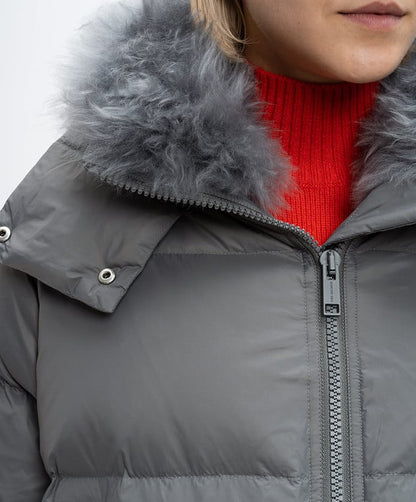 Yves Salomon | Down Jacket 59c - Charcoal