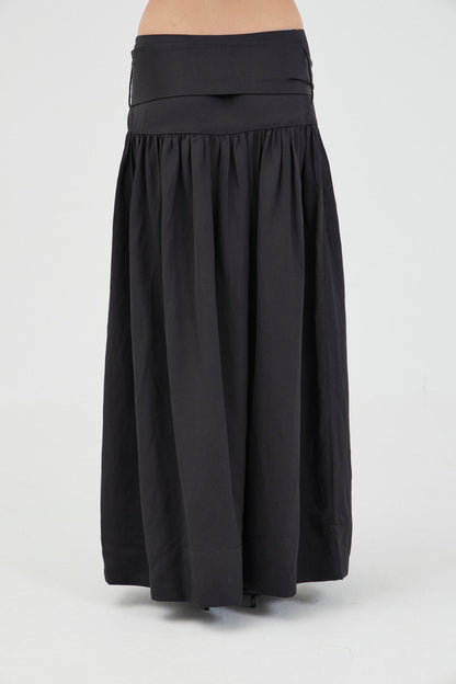 Third Form | Elysian Belted Maxi Skirt - Black