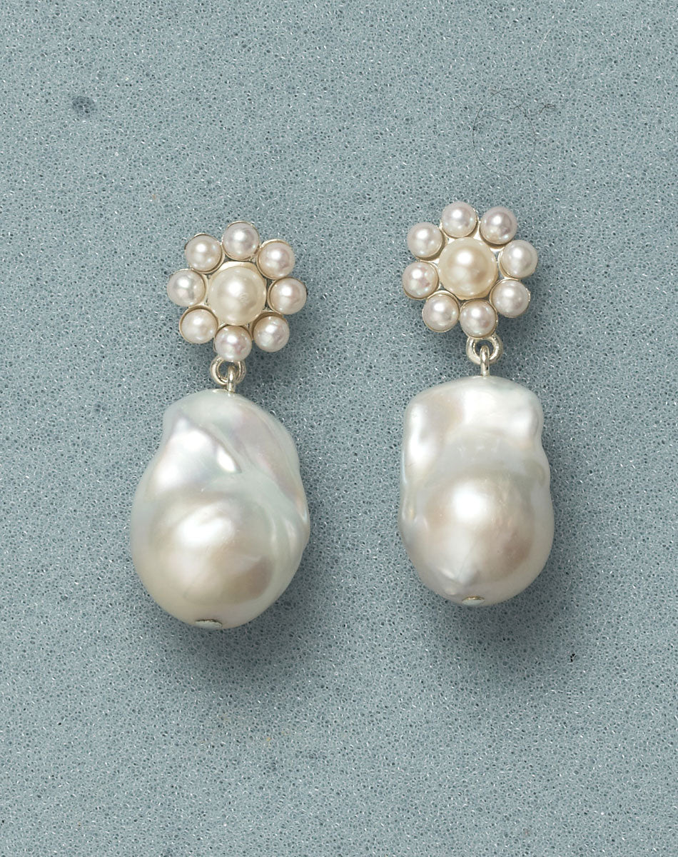 Meadowlark | Emile Drop Earrings - 23k Gold Plated