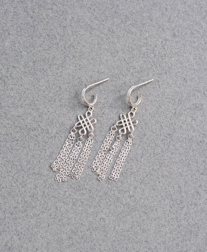 Zoe & Morgan | Ether Earrings - Silver
