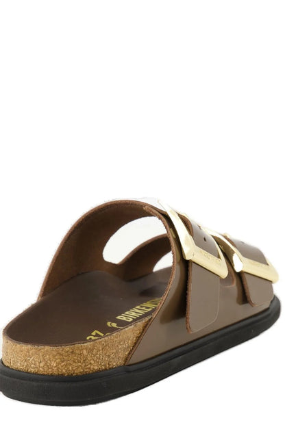 Birkenstock | Arizona Droplet Buckle High Shine Regular - Carafe