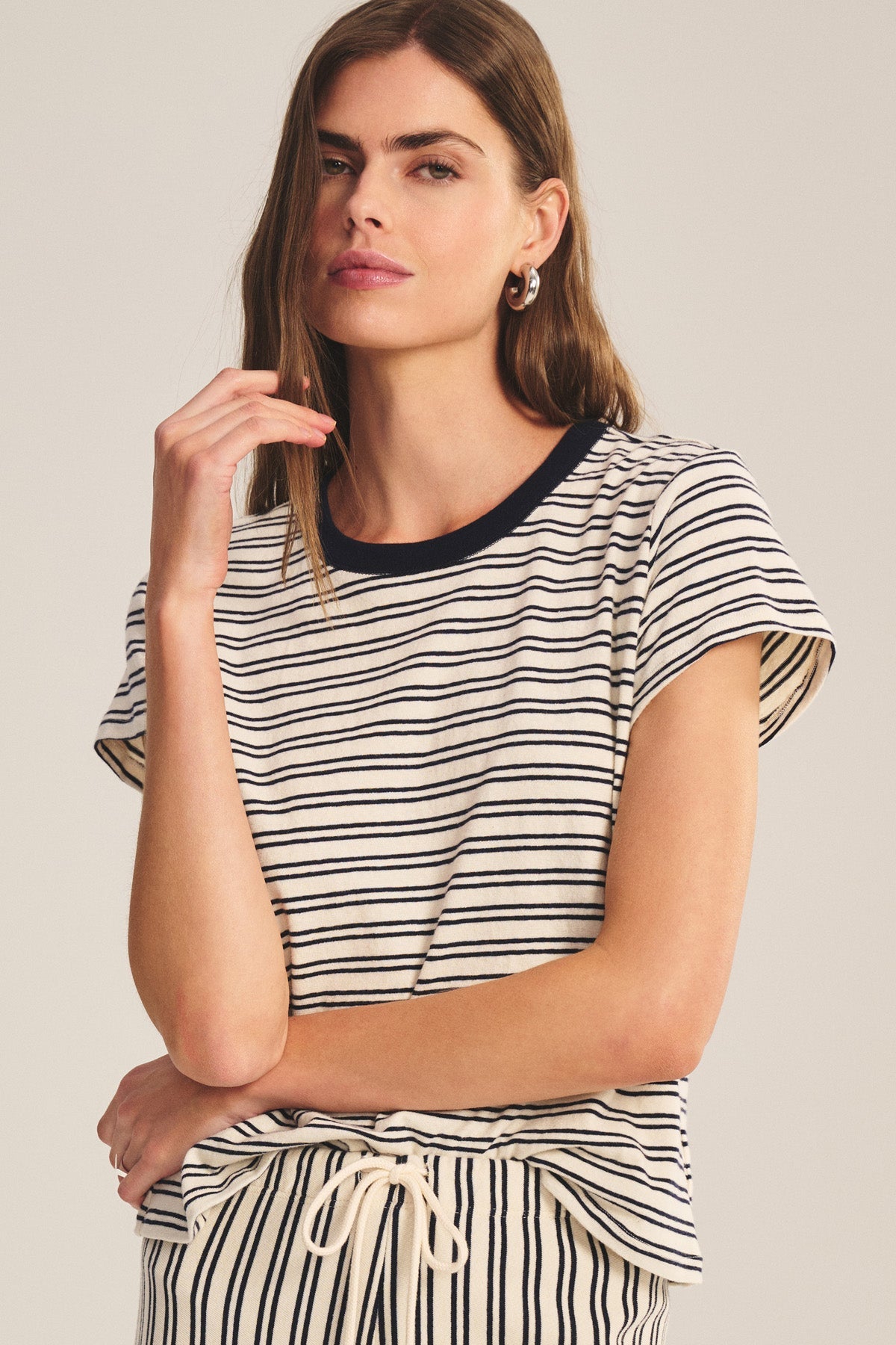 Velvet | Foster 07 - Natural/Navy