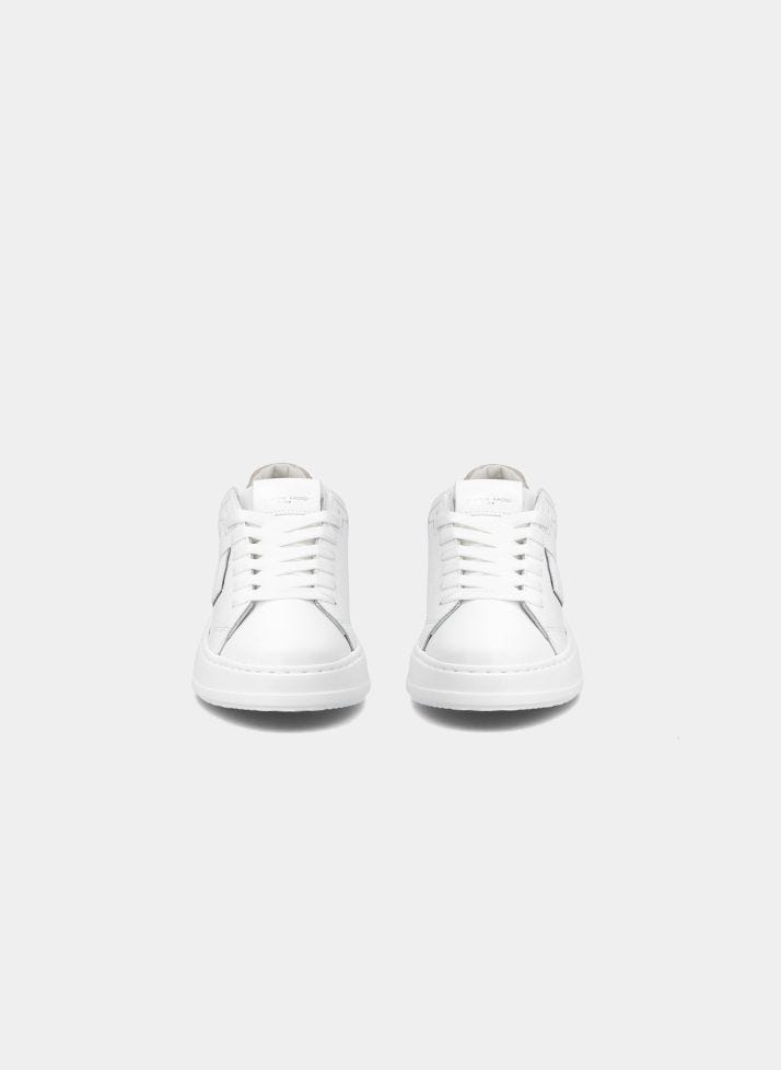 Philippe Model | Tres Temple Low - Camo Blanc Rose