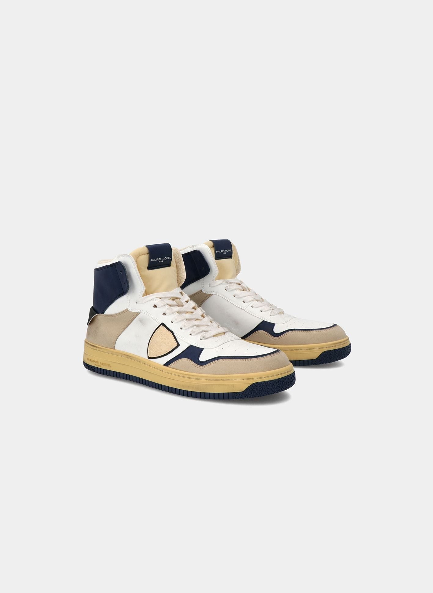 Philippe Model | High Lyon Man - Blanc Bleu