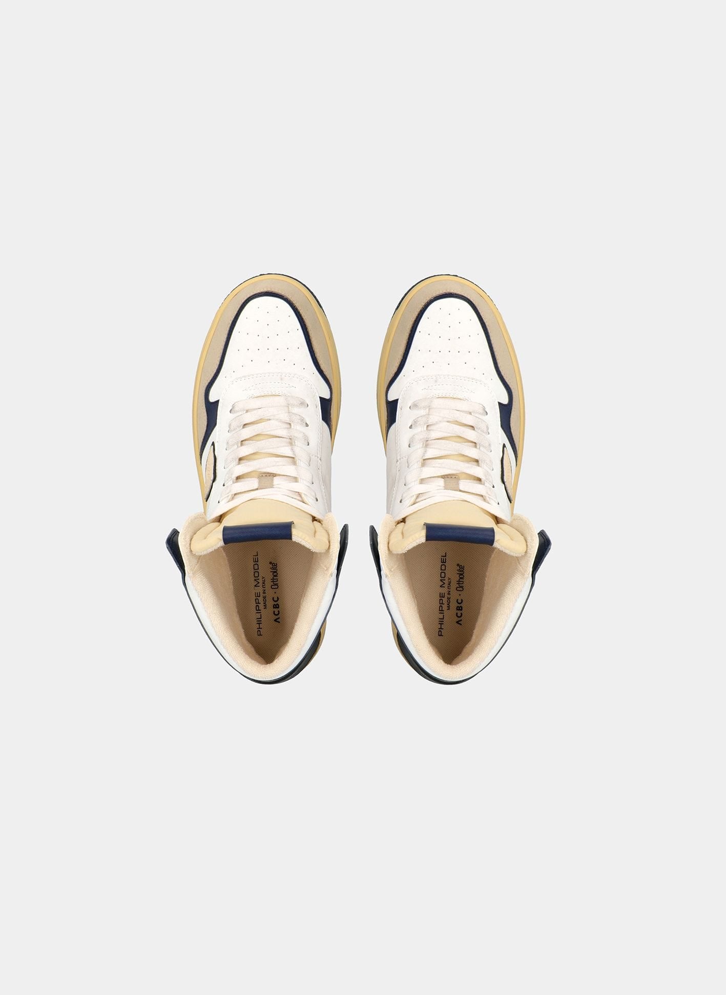 Philippe Model | High Lyon Man - Blanc Bleu