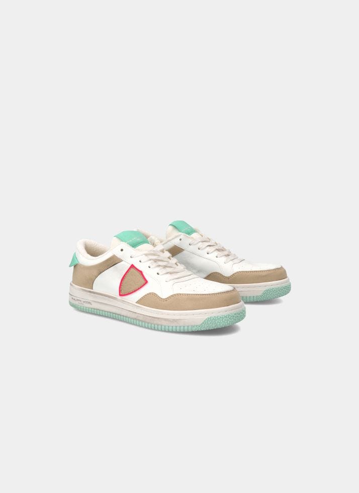 Philippe Model | Lyon Low - Mixage Blanc Eau