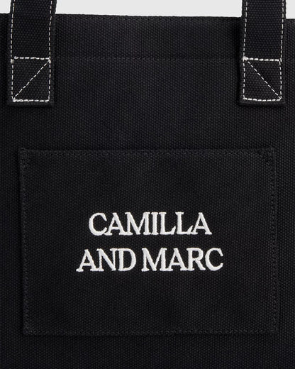 Camilla & Marc | Charlotte Shopper Tote - Black / White