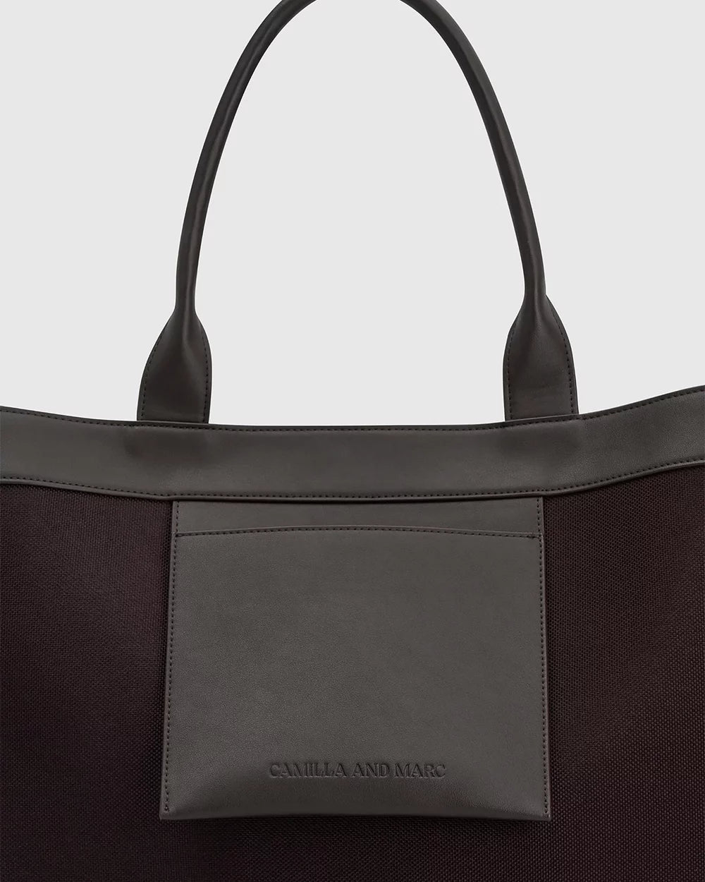 Camilla & Marc | Denver Plain Tote - Chocolate