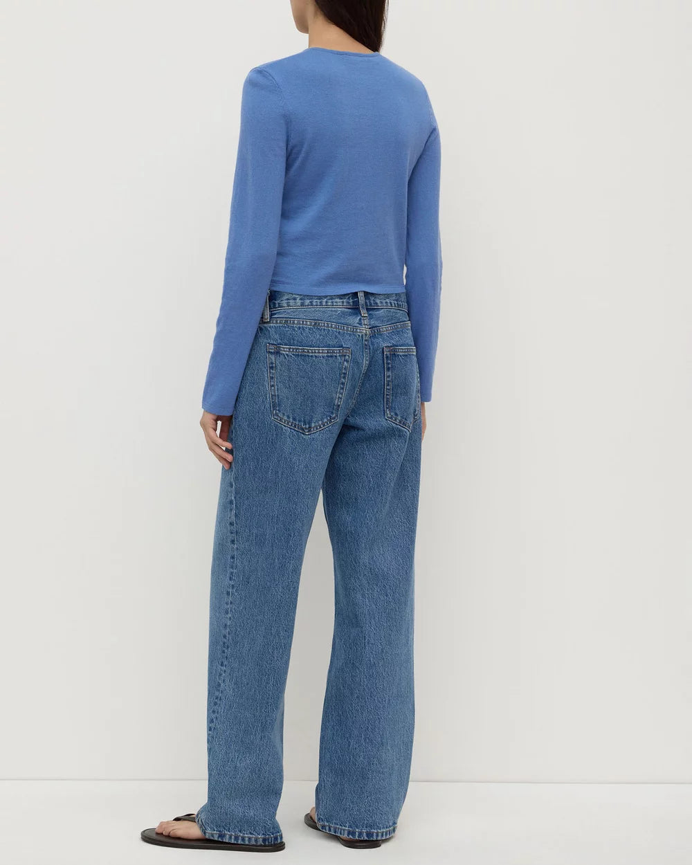 Assembly Label | Tilly Cotton Cashmere Cardigan - Drift