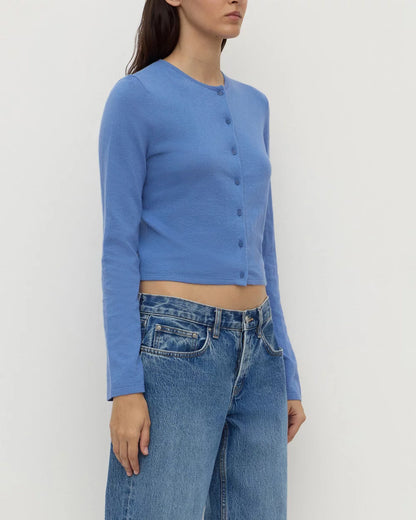 Assembly Label | Tilly Cotton Cashmere Cardigan - Drift