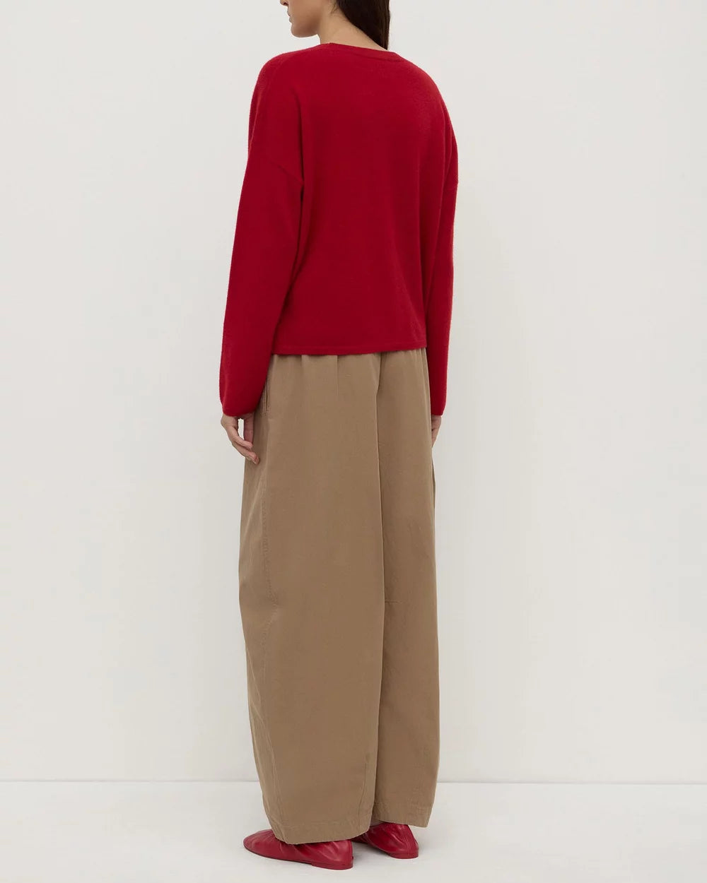 Assembly Label | Odelle Cashmere Knit - Dark Cherry