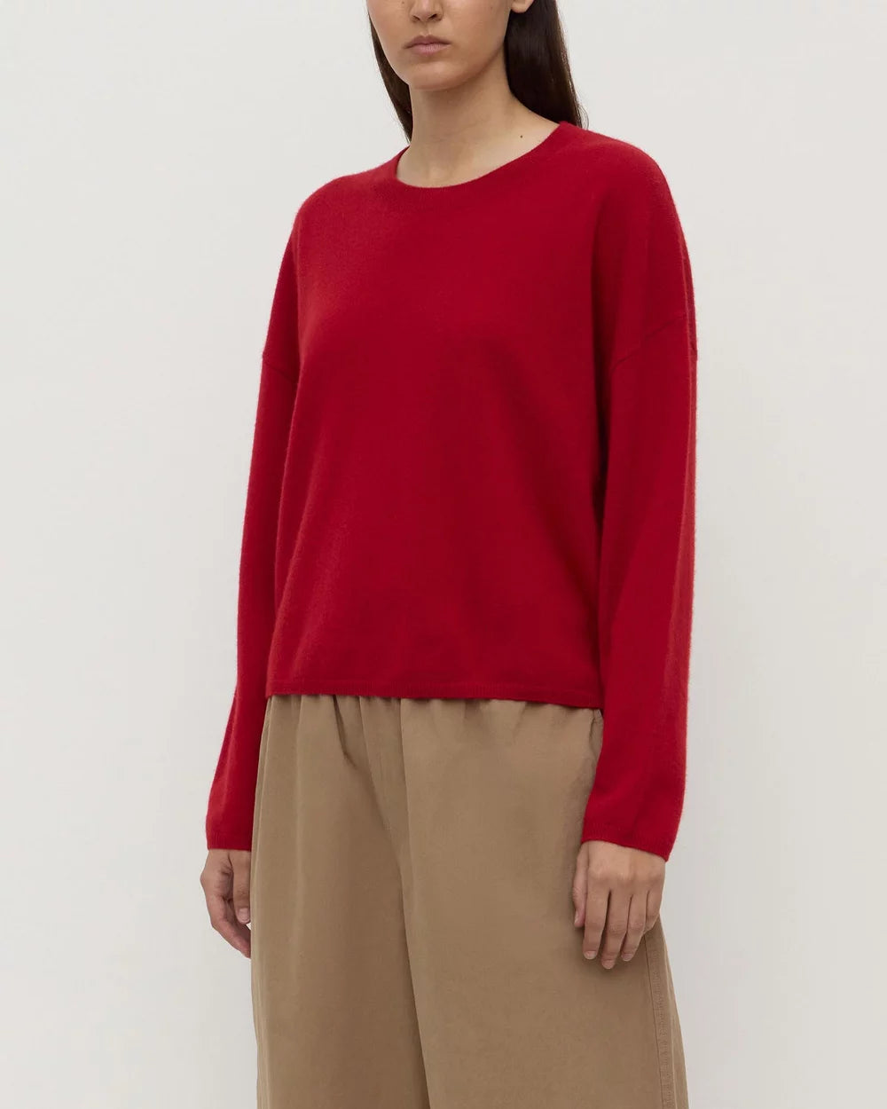 Assembly Label | Odelle Cashmere Knit - Dark Cherry