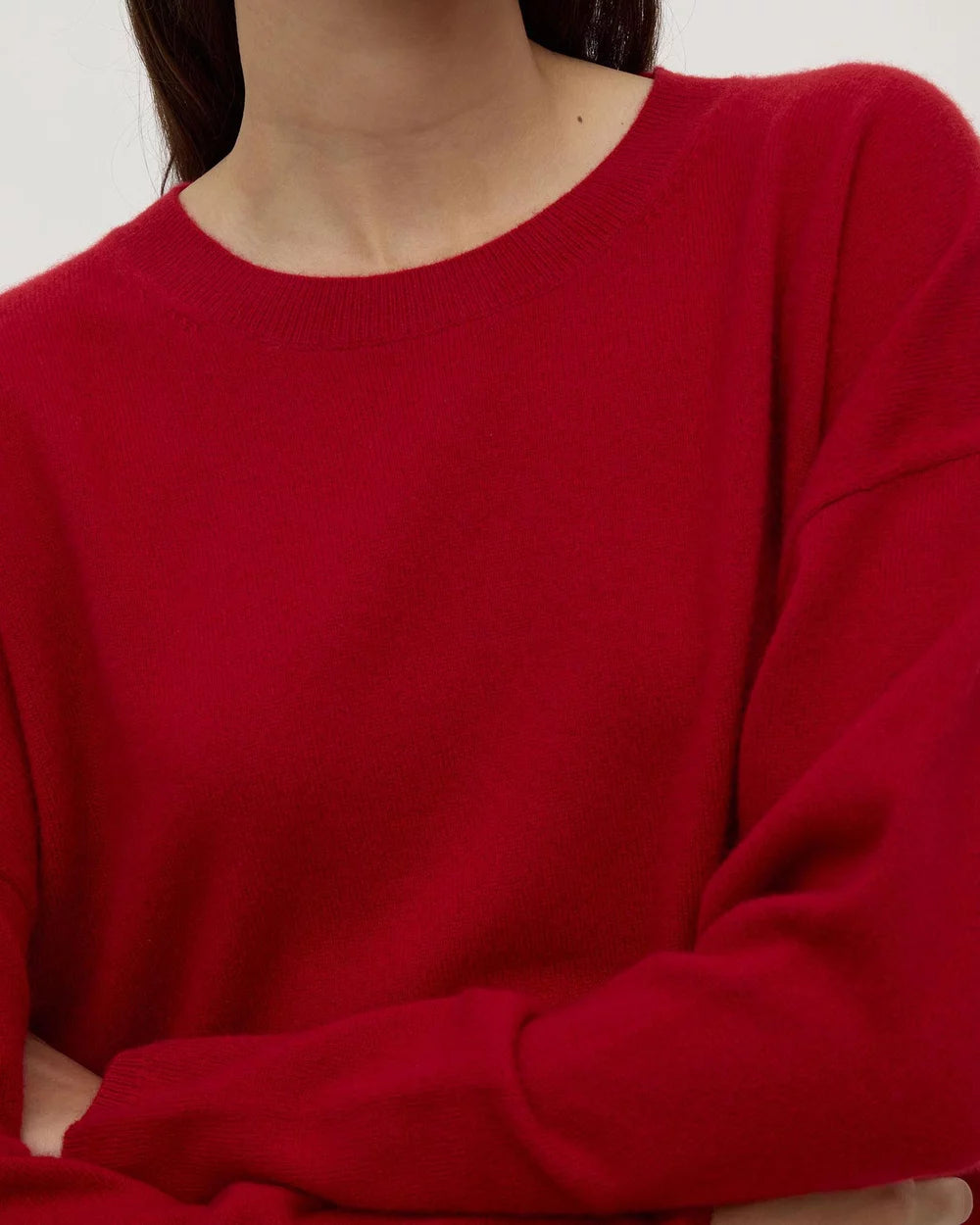 Assembly Label | Odelle Cashmere Knit - Dark Cherry