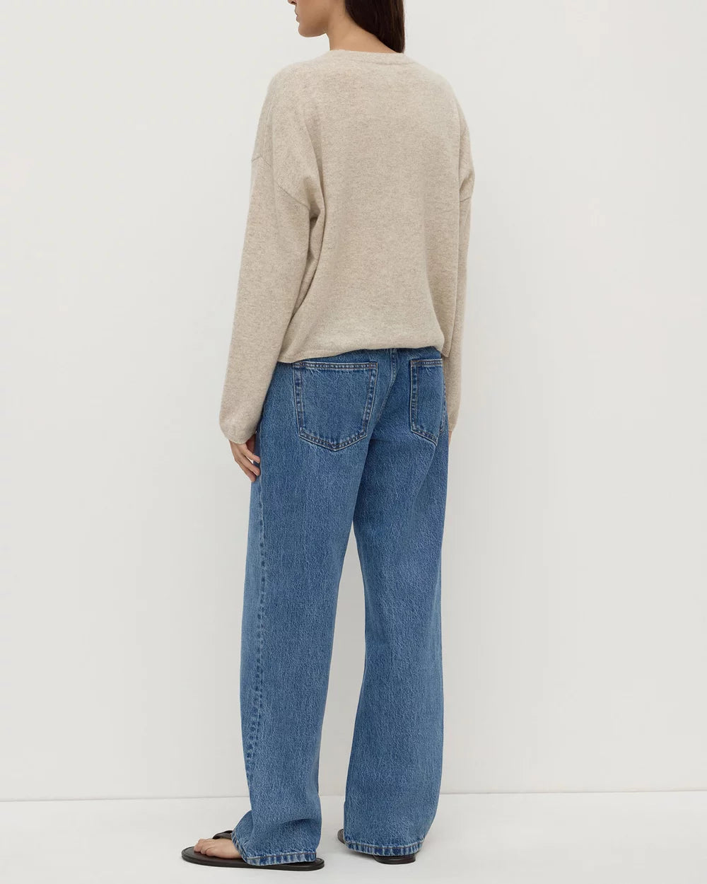 Assembly Label | Odelle Cashmere Knit - Oat Marle