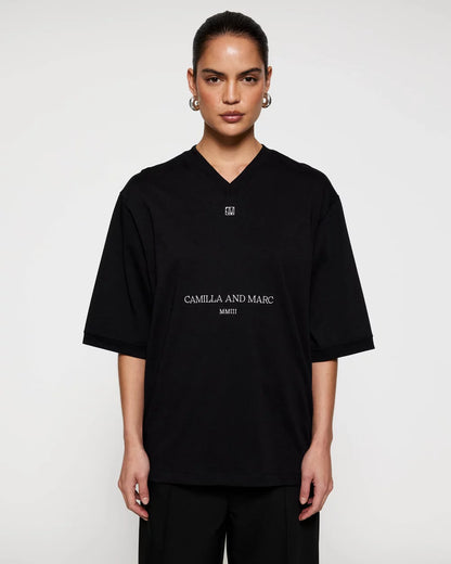 Camilla & Marc | Larissa Logo Tee - Black