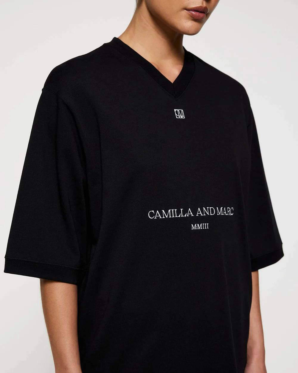 Camilla & Marc | Larissa Logo Tee - Black