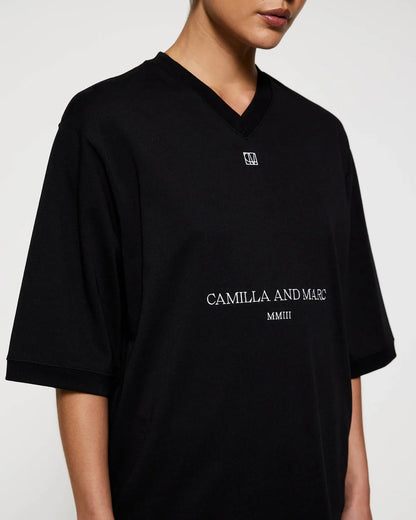 Camilla & Marc | Larissa Logo Tee - Black