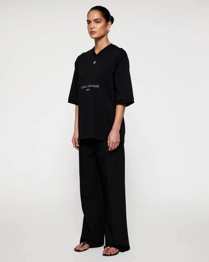 Camilla & Marc | Larissa Logo Tee - Black