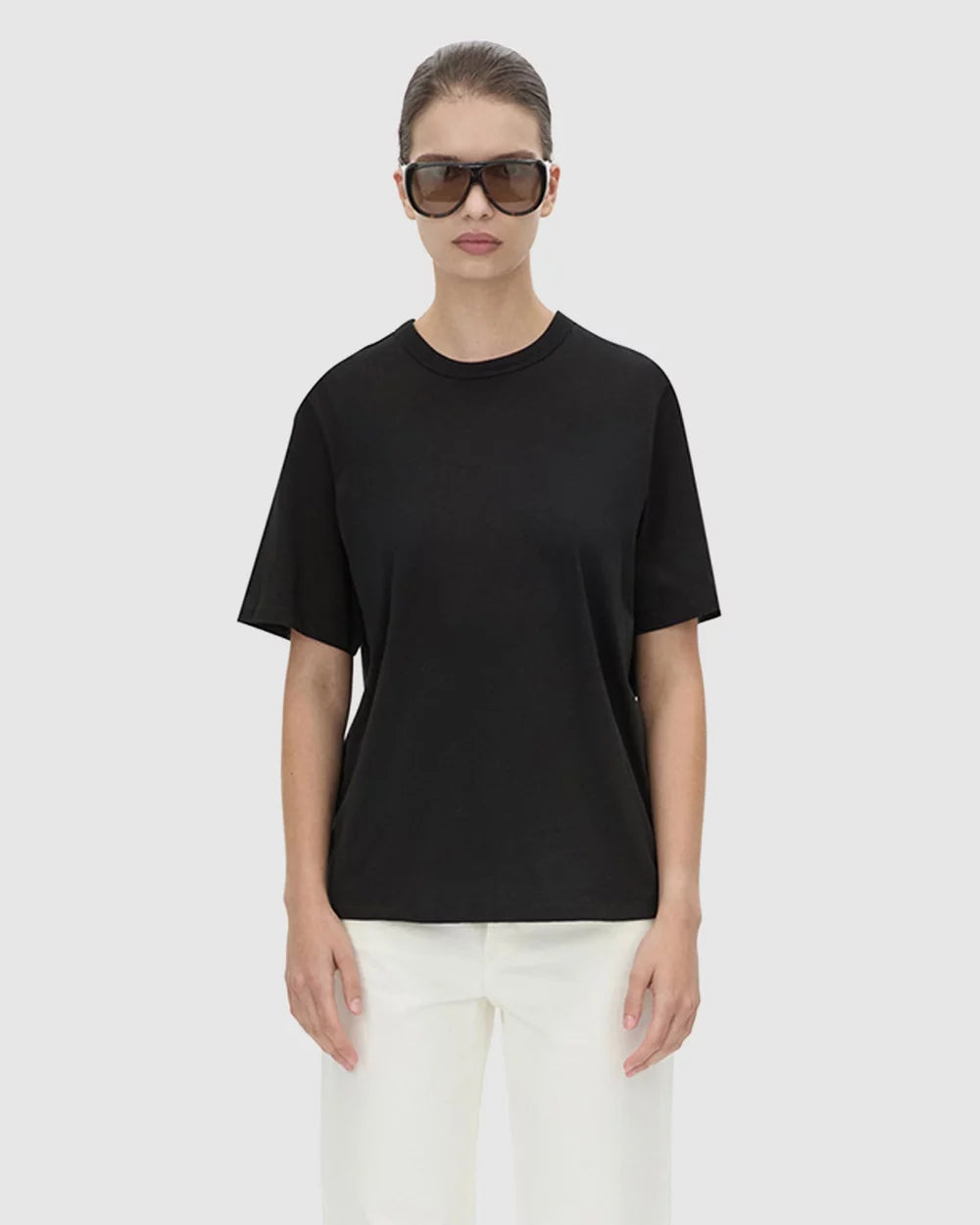Camilla & Marc | Olympia Print Tee - Black / White