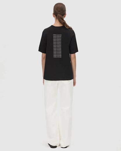 Camilla & Marc | Olympia Print Tee - Black / White