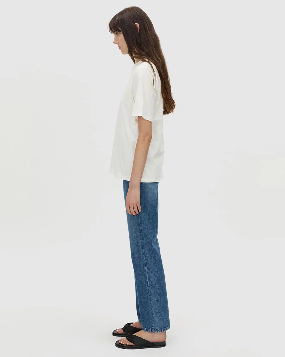 Camilla & Marc | Olympia Print Tee - Soft White / Red