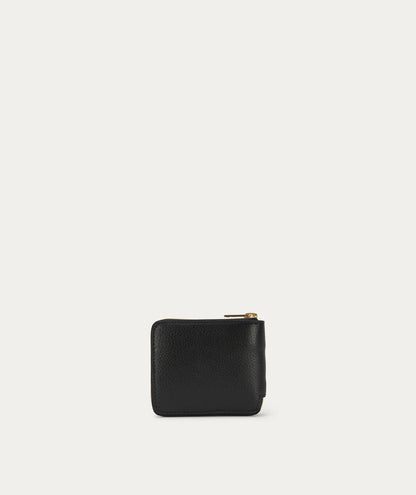 Deadly Ponies | Unisex Zip Wallet - Black / Brass