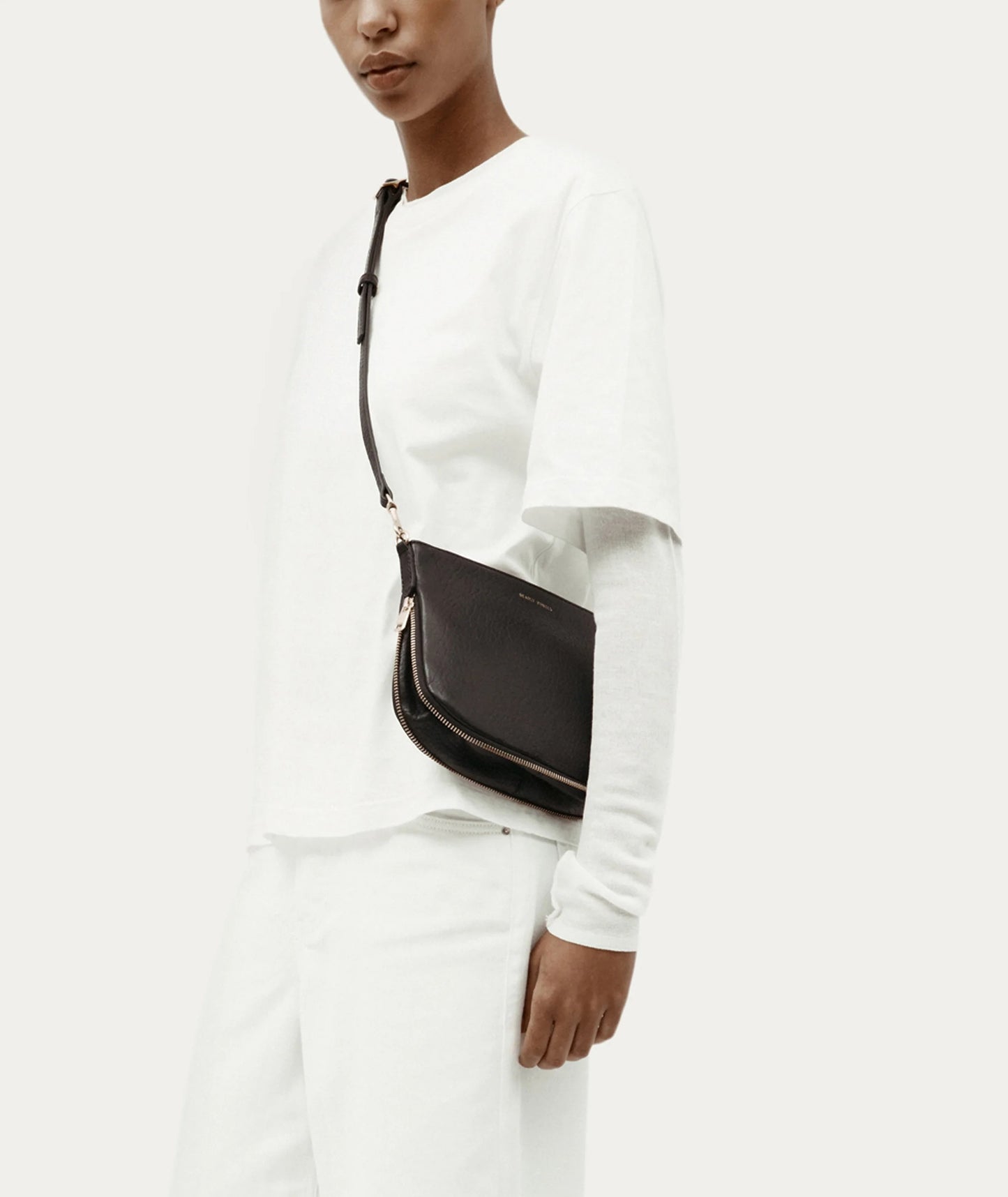 Deadly Ponies | Gator Crossbody - Black Bulle / Brass