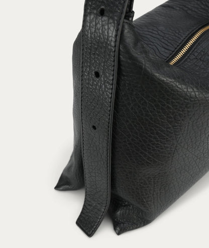 Deadly Ponies | Midimese Bag - Black Bulle / Brass