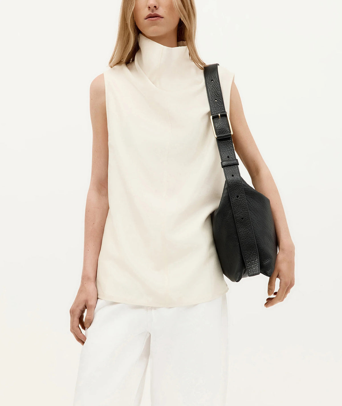Deadly Ponies | Midimese Bag - Black Bulle / Brass