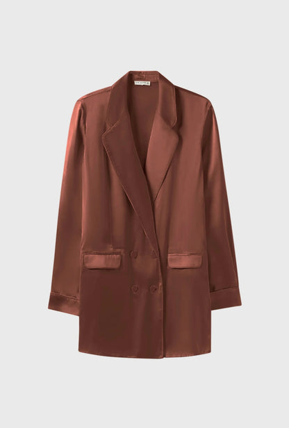 Silk Laundry | Relaxed Blazer - Root