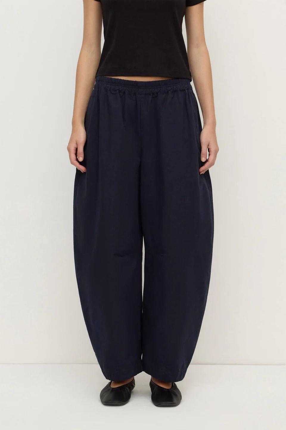 Assembly Label | Lola Barrel Pant - Navy