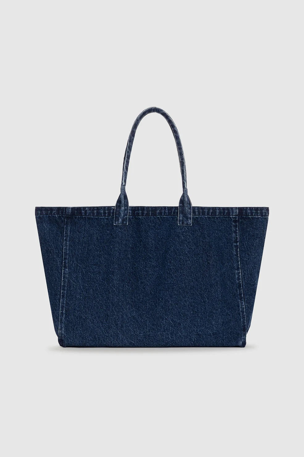 Anine Bing | Leo Denim Tote - Ink Blue