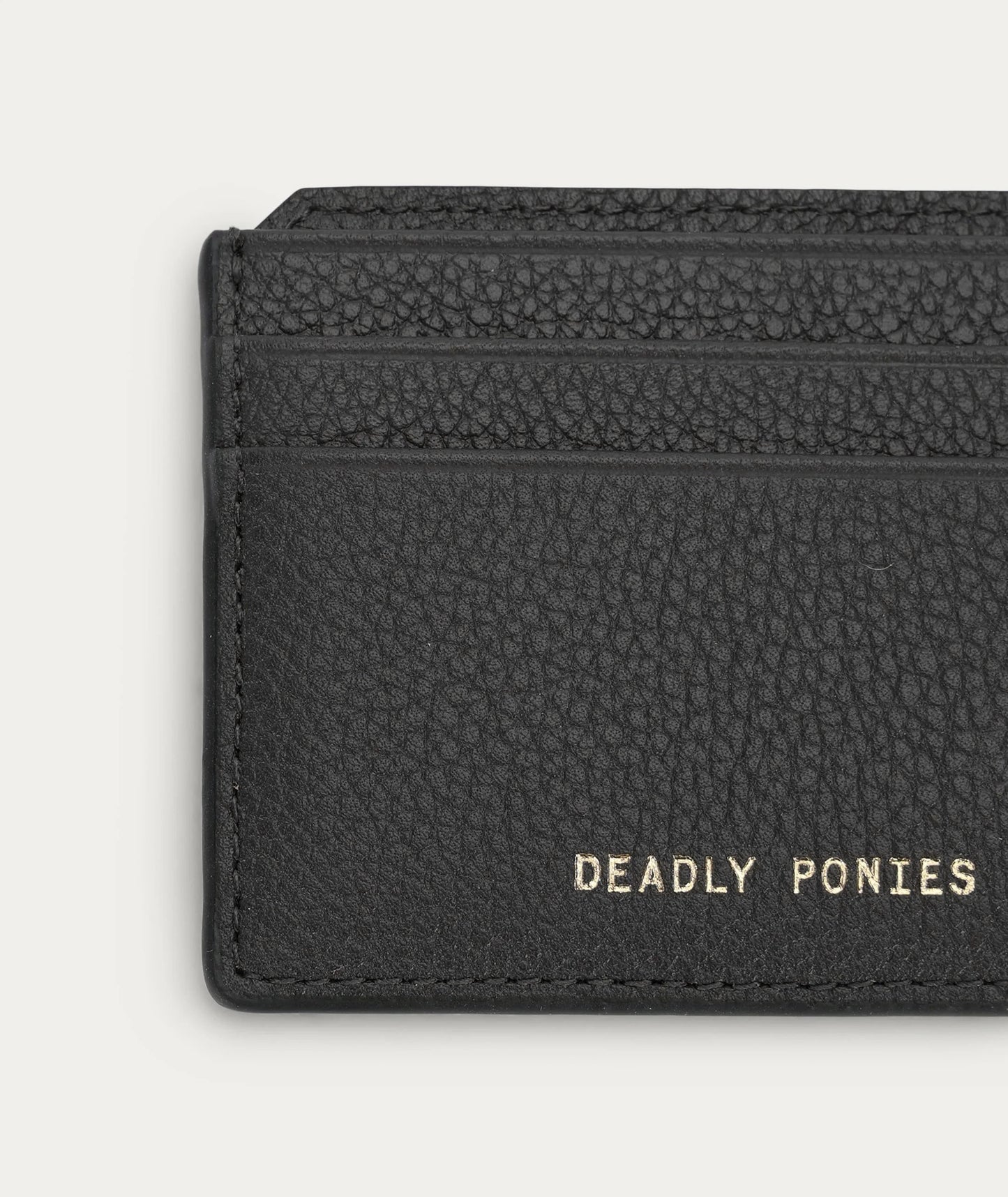 Deadly Ponies | Card Sleeve - Black