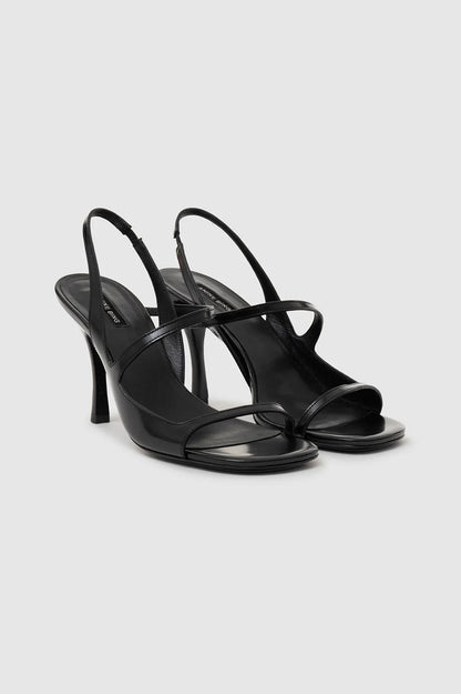 Anine Bing | Iva Sandal Smooth - Black